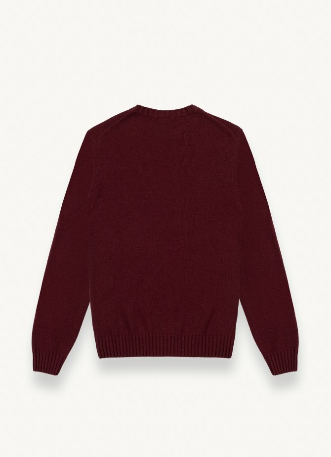 Round-neck wool and cashmere pullover - Image 5