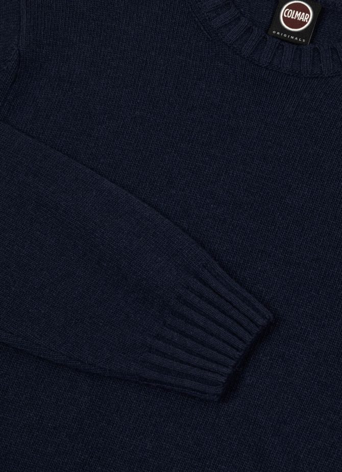 Round-neck wool and cashmere pullover - Image 6