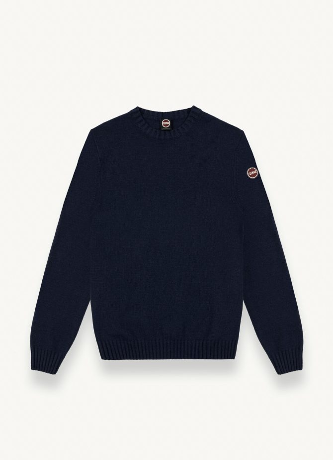 Round-neck wool and cashmere pullover - Image 4