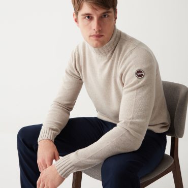 Wool and cashmere turtleneck