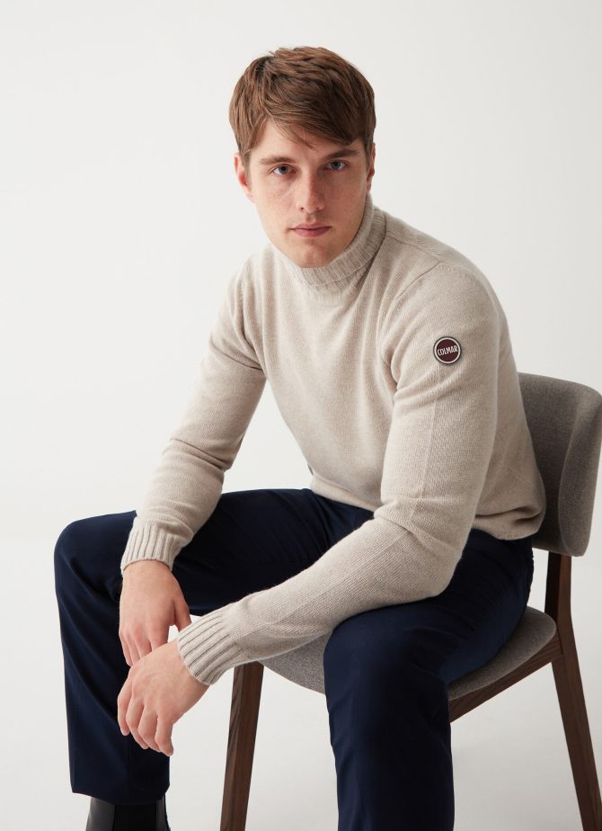 Wool and cashmere turtleneck