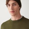 Crew neck pullover in 100% merino wool - Image 3
