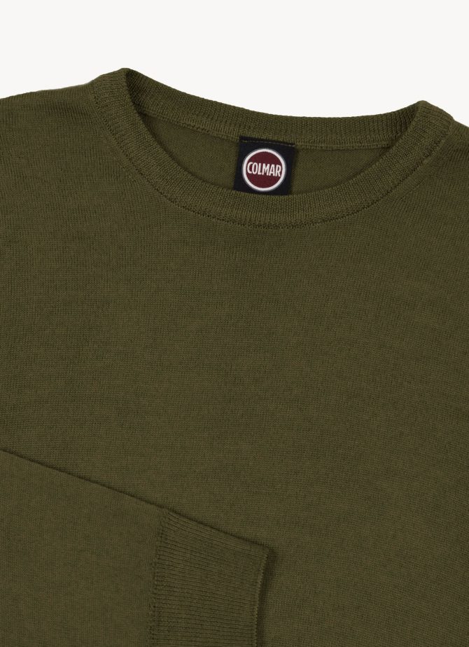 Crew neck pullover in 100% merino wool - Image 6