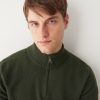 Wool and cashmere half-zip polo-neck - Image 3