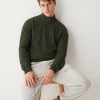 Wool and cashmere half-zip polo-neck - Image 2