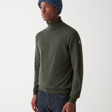 Wool and cashmere turtleneck