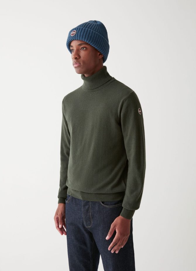Wool and cashmere turtleneck