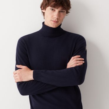 Wool and cashmere turtleneck
