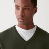 Wool and cashmere V-neck pullover - Image 3