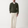 Wool and cashmere V-neck pullover - Image 2