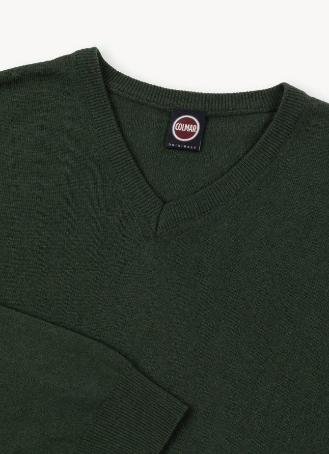 Wool and cashmere V-neck pullover - Image 6