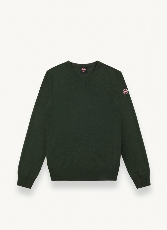 Wool and cashmere V-neck pullover - Image 4