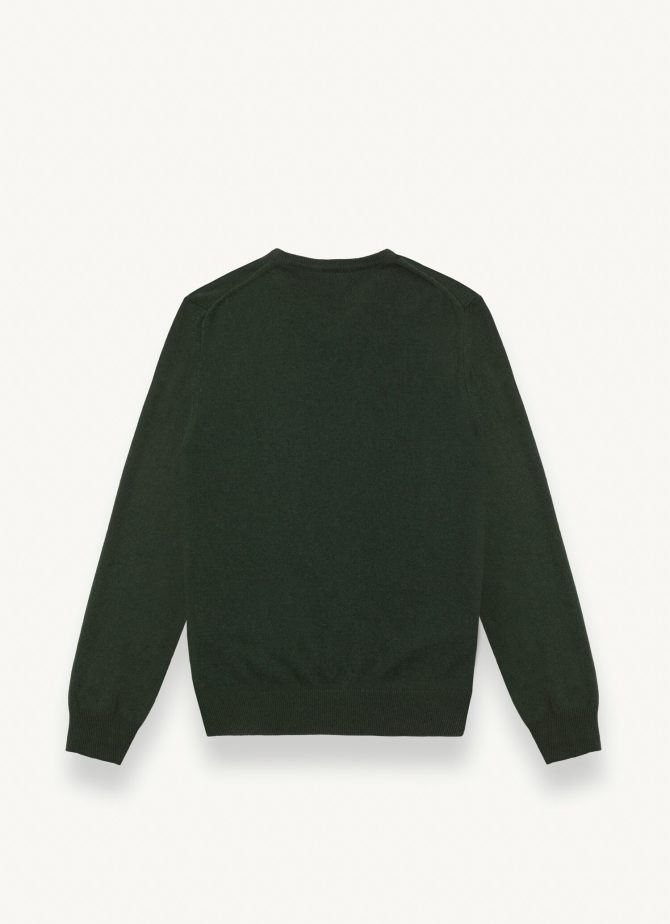 Wool and cashmere V-neck pullover - Image 5