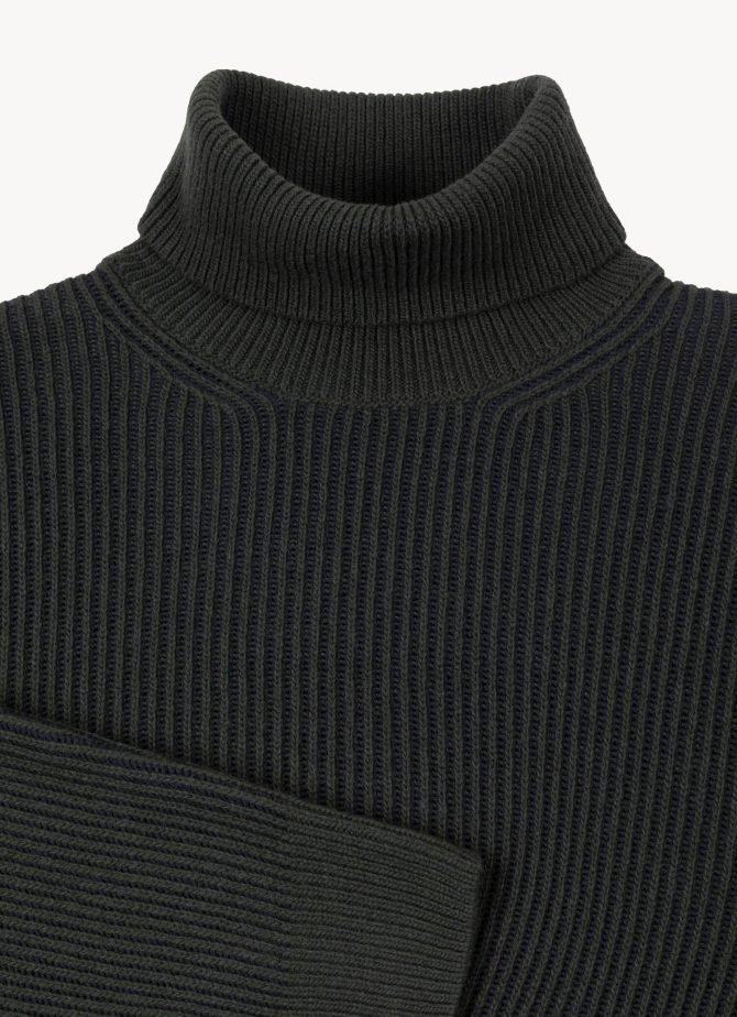Wool and cashmere polo-neck pullover - Image 6