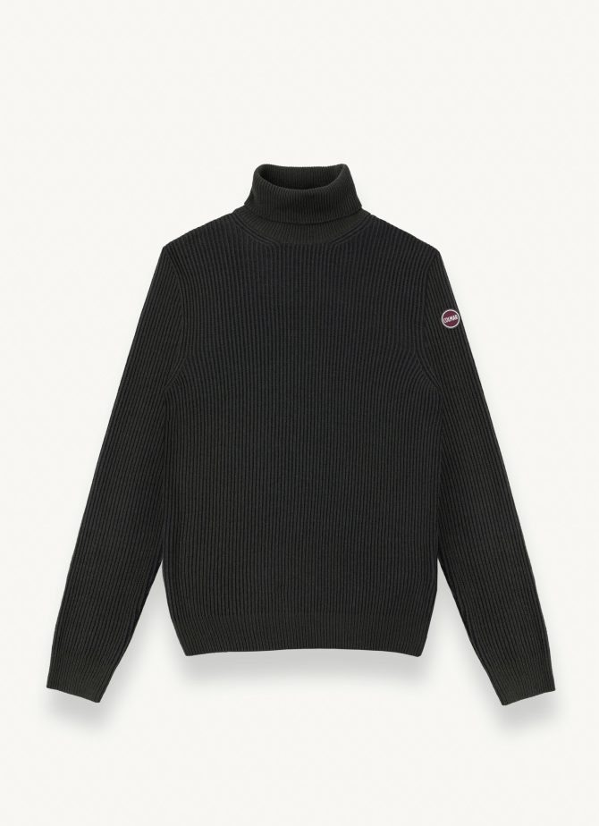 Wool and cashmere polo-neck pullover - Image 4