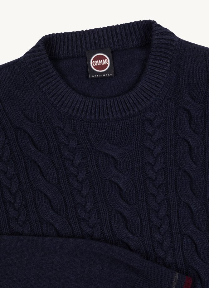Crew-neck cable-knit pullover - Image 6
