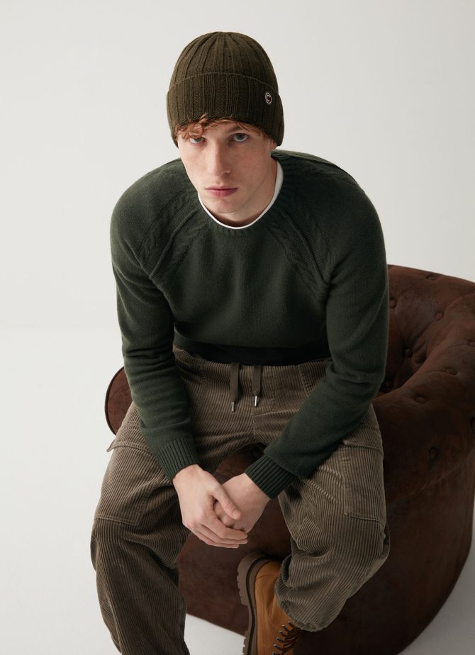 Crew-neck cashmere blend jumper - Image 2
