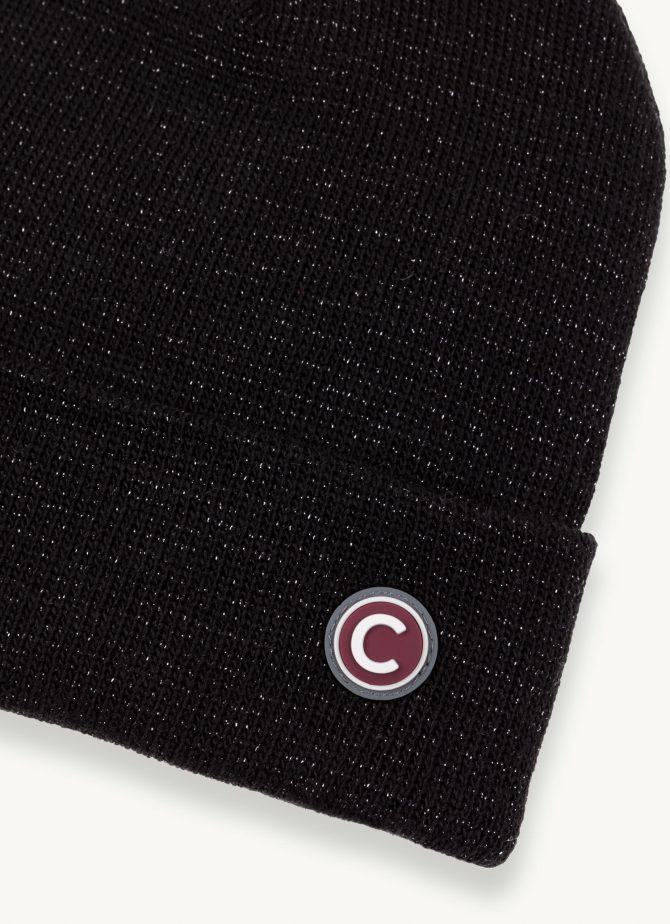 Women’s hat in polyester with lurex threads - Image 4