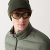 Stockinette stitch hat with turn-up