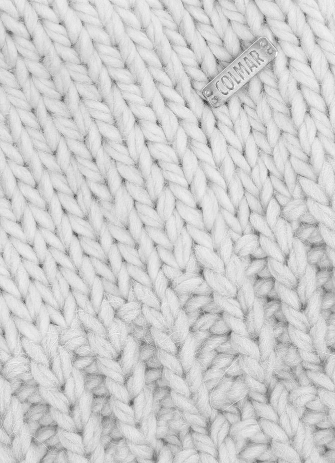 Wool blend hat with turn-up - Image 4
