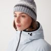 Hat with dip-dye print