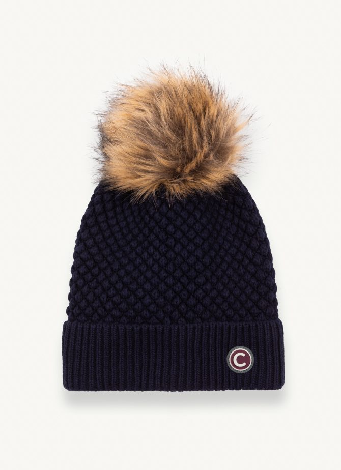 Women's hat with rice grain knit stitch - Image 2