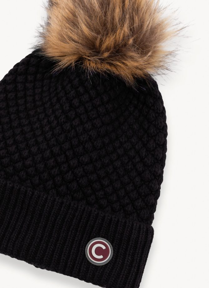 Women's hat with rice grain knit stitch - Image 4