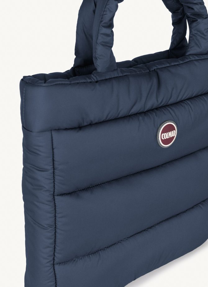 Quilted and padded shopper bag - Image 4
