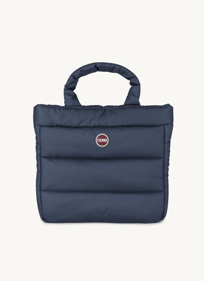 Quilted and padded shopper bag - Image 2