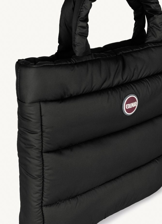 Quilted and padded shopper bag - Image 4