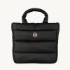 Quilted and padded shopper bag - Image 2