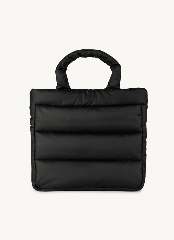 Quilted and padded shopper bag - Image 3