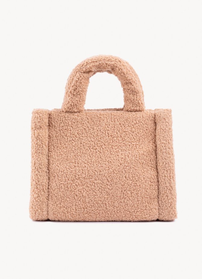 Mini fur bag teddy bear-effect - Image 3