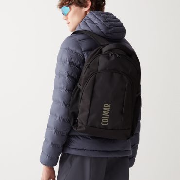 Unisex backpack in polyester canvas