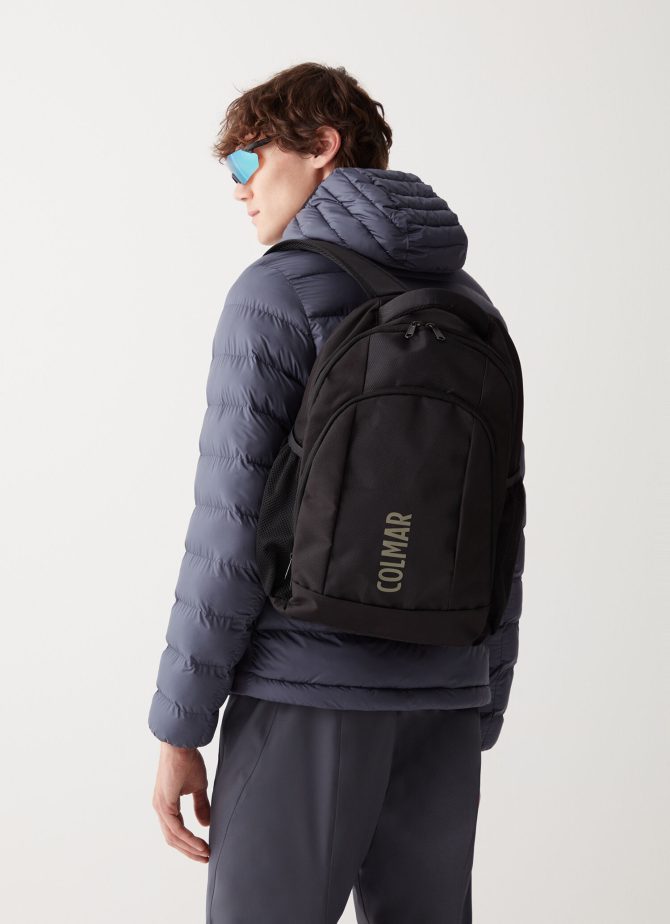 Unisex backpack in polyester canvas