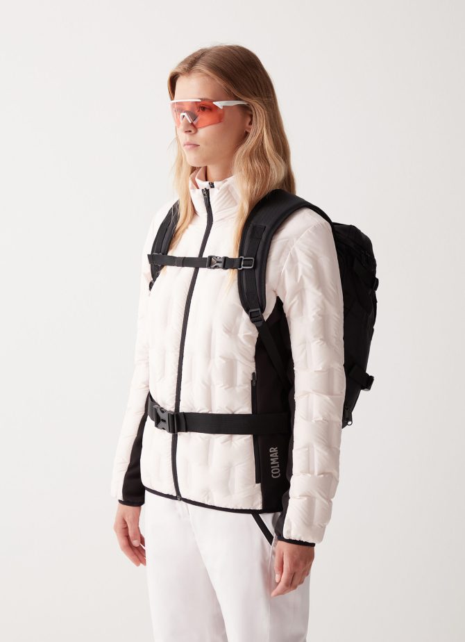 Unisex backpack in resin-coated canvas