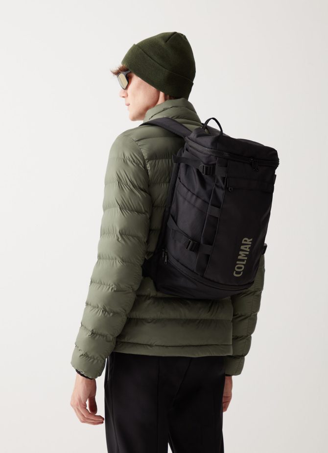 Unisex backpack in resin-coated canvas - Image 2