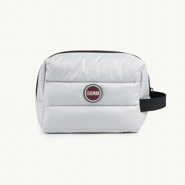 Padded and quilted unisex mini bag