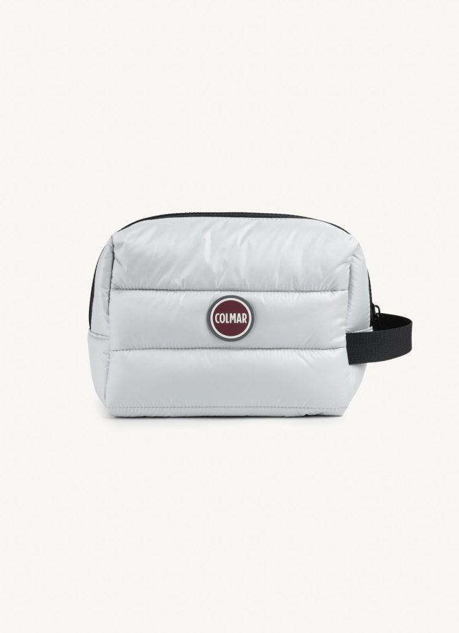 Padded and quilted unisex mini bag