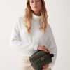 Padded and quilted unisex mini bag