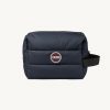 Padded and quilted unisex mini bag