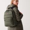 Unisex padded backpack in opaque fabric - Image 2