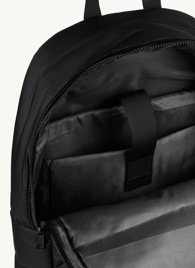 Unisex padded backpack in opaque fabric - Image 3