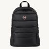 Unisex padded backpack in opaque fabric