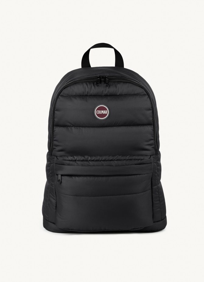 Unisex padded backpack in opaque fabric