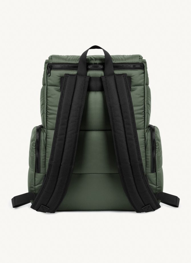 Padded urban backpack with fastening button - Image 2