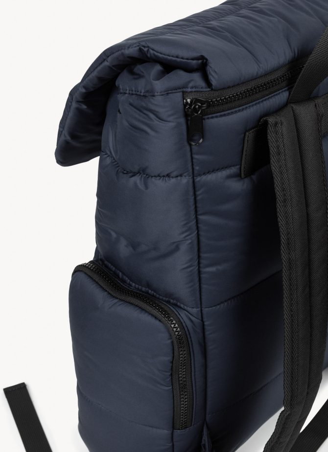 Padded urban backpack with fastening button - Image 5