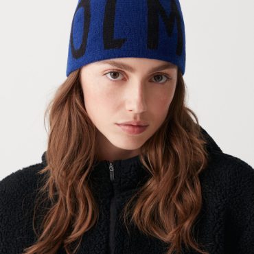 Wide headband with maxi-logo