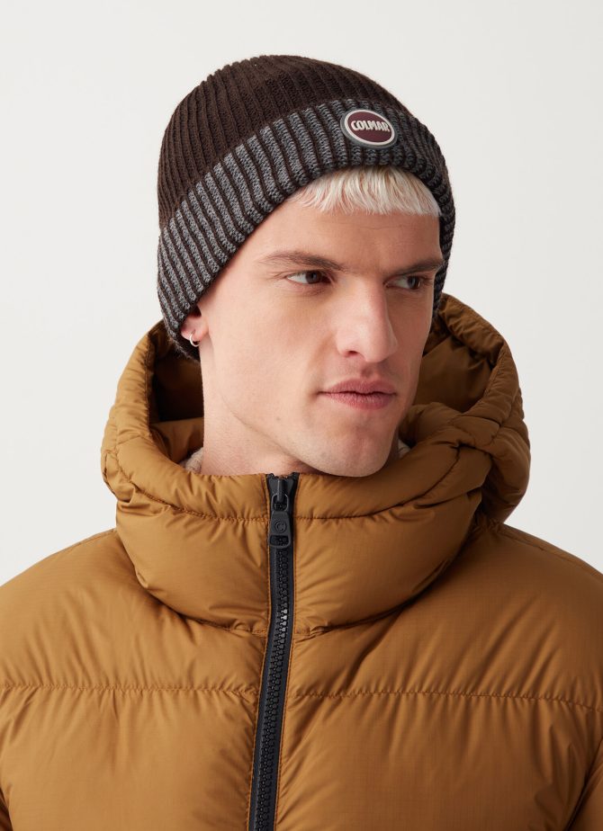 Unisex two-tone hat with vanisè effect