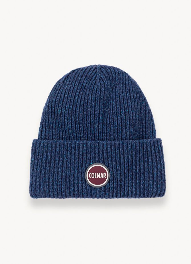 Unisex hat in dotted patterned knit - Image 2